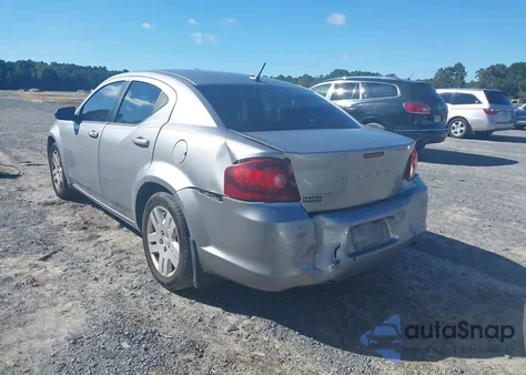 2013 Dodge Avenger Se from USA, damaged, VIN 1C3CDZAB3DN610963